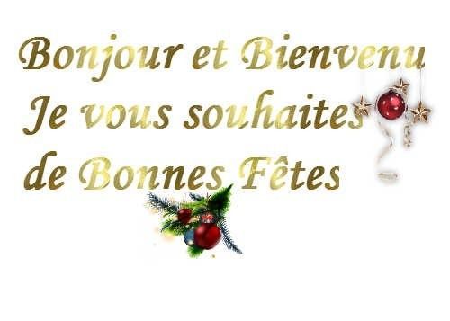 BONNES  FETES A TOUS 